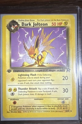 Dark Jolteon 38/82 Team Rocket Regular