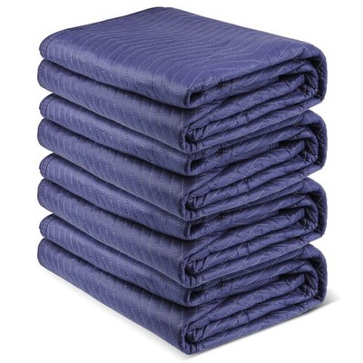 Olympia Tools 4-Pack Heavy Duty Padded Moving Blanket, 72 x 80 in, Packing Bl...