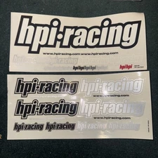 NEW HPI Racing decal sheet pair