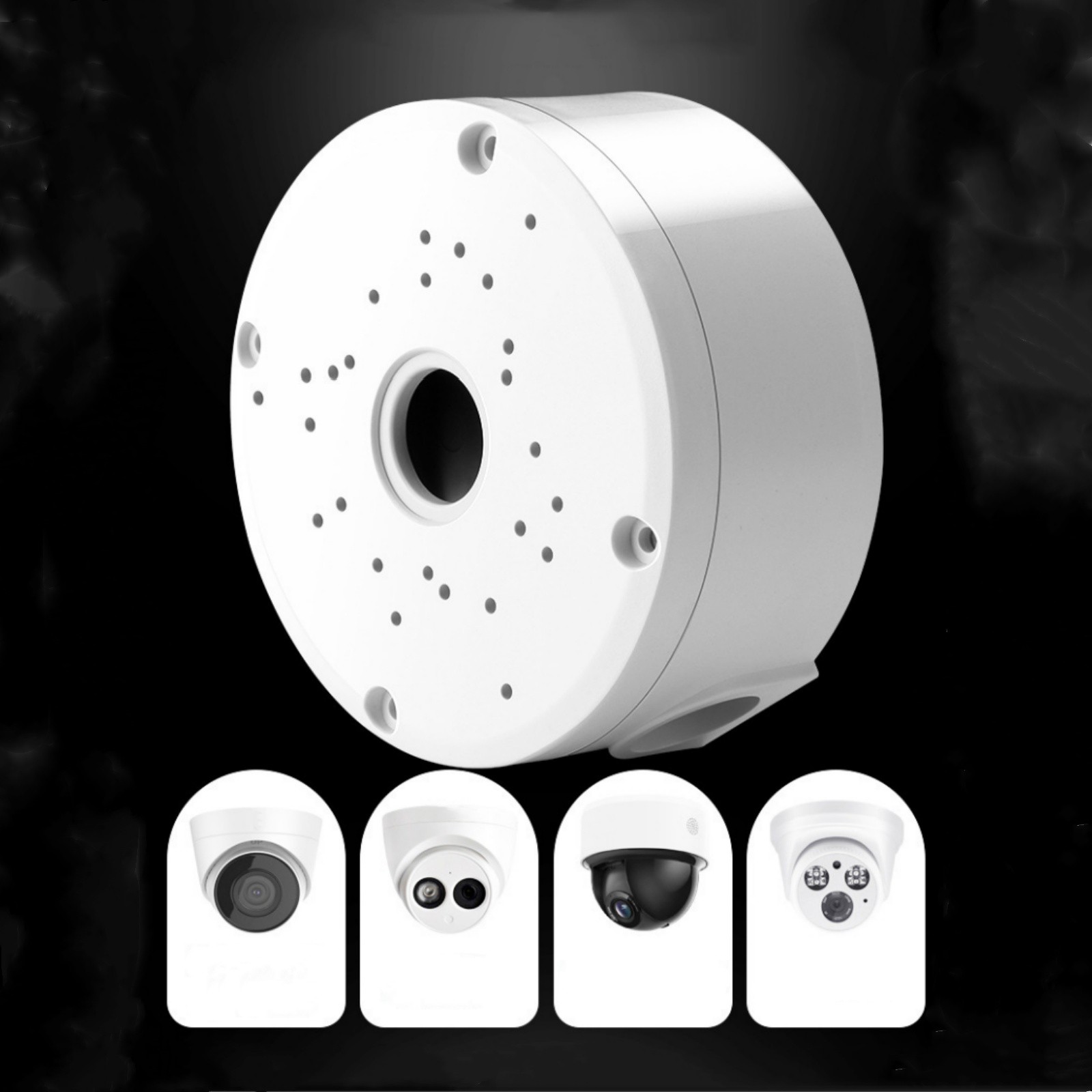 New Waterproof Junction PC Box CCTV Bullet Dome Camera Wall Mount Bracket