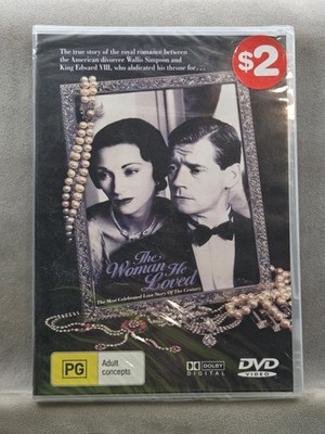 The Woman He Loved DVD 1988 Jane Seymour Anthony Andrews Region 0 Pal Free Post