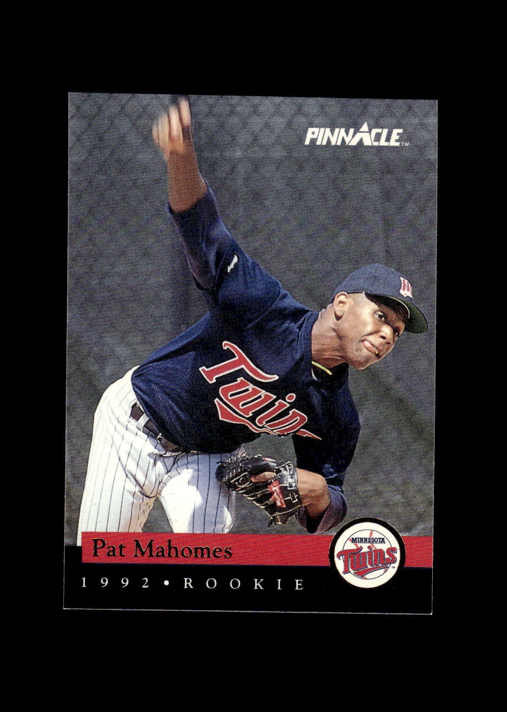 1992 Pinnacle Rookies #11 Pat Mahomes Minnesota Twins
