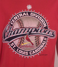 vintage 90s 00s NWT NOS St. Louis Cardinals T-Shirt 2000 Y2K Deadstock MLB sz L