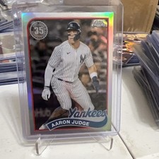 Topps 2024 1989 Chrome Silver Pack Aaron Judge #T89C-2 Yankees