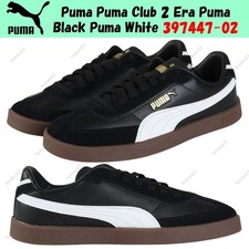 Puma Puma Club 2 Era Puma Negro Puma Blanco 397447-02 Para hombres Talla
