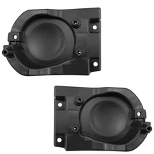 Pair Fog Light Covers Set of 2 Front Driver & Passenger Side Left Right