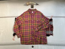 Levi's Jackson Worker Hemd L Flanell Karo lässig Baumwolle kostenloser Versand UK