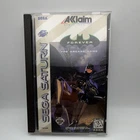 Batman Forever Arcade Game Sega Saturn Acclaim Case & Manual NTSC