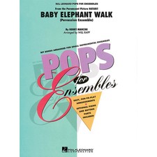 Hal Leonard Baby Elephant Walk Percussion Ensemble Concert Band Level 2-3
