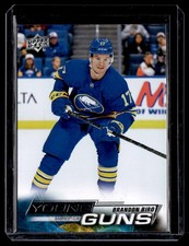 2022-23 Upper Deck Young Guns Brandon Biro Rookie Buffalo Sabres #455