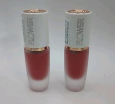 2 x FLOWER BEAUTY By Drew Barrymore Perfect Pout Lip Color Matte Finish ICON