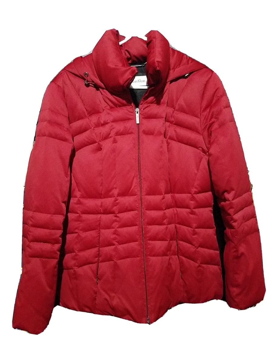 Calvin Klein RED Women's Puffer Jacket size medium | eBay Calvin Klein Red Women'S Puffer Jacket Size Medium | Ebay