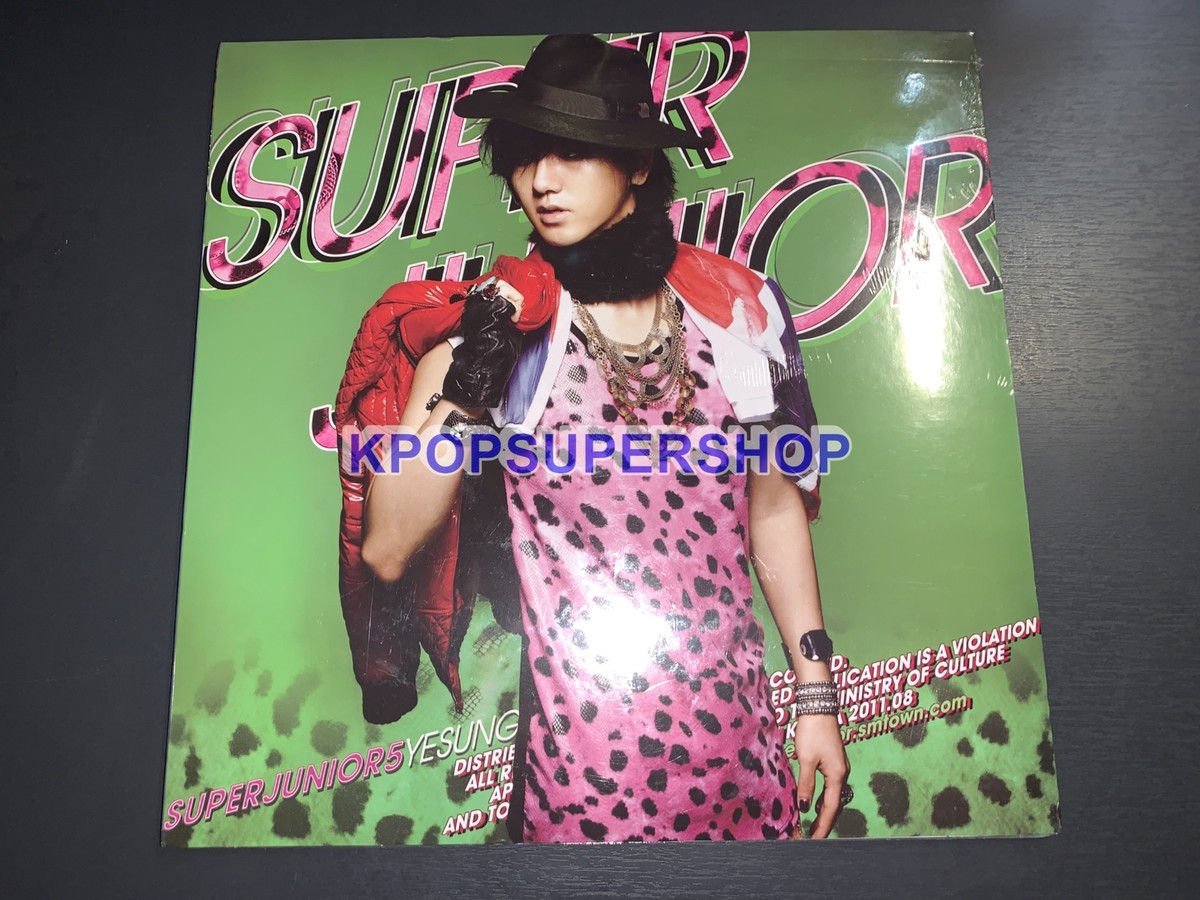 Super Junior 5th Album Mr. Simple Type A Yesung Version CD New