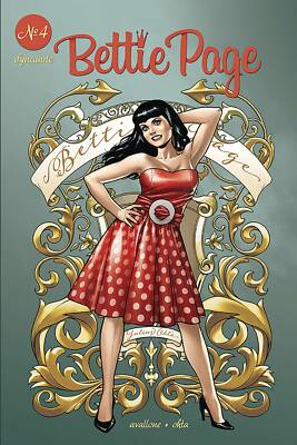 bettie page gold dress #4 COVER D OHTA DYNAMITE NM 1ST PRINT 2019 drop:RS26 RTW Drop 1