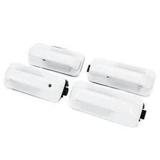 For Ford F250 F350 2017 2018 2019 2020 Oxford White Door Handle Set Front & Rear