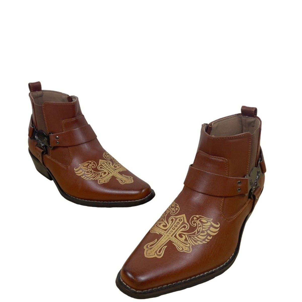 Brand new Albert Fellini Leather shoes Brown size 12 alberto fellini shoes products for sale | eBay main image 4
