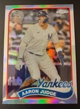 2024 Topps Chrome - 1989 Topps Baseball Aaron Judge #89CB-2