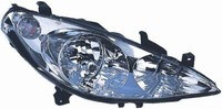 Scheinwerfer Links H7-H1 Scheinwerfer Vorne Peugeot 307 2001-2005