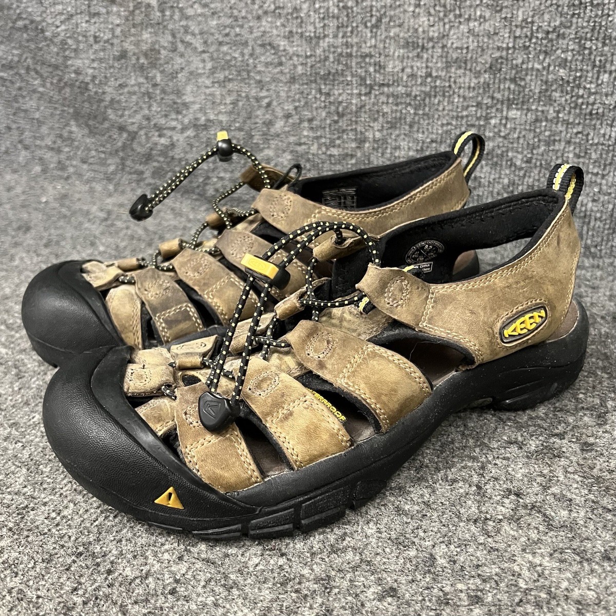 Men KEEN Newport 1001870 Waterproof  Hiking Sandals Size 8.5  B10 KEEN Newport Waterproof Bison Brown Hiking Outdoor Sandals  main image 4