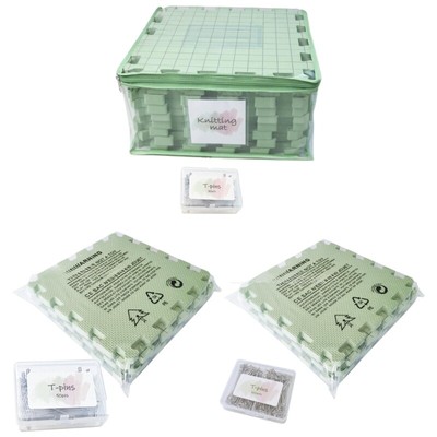 4/9 Pcs Blocking Mats Crochet Blocking Board Knitting Blocking Mats with Grids