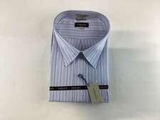 Mens Cosani Blue Stripe Long Sleeve Button Down Cotton Dress Shirt NEW
