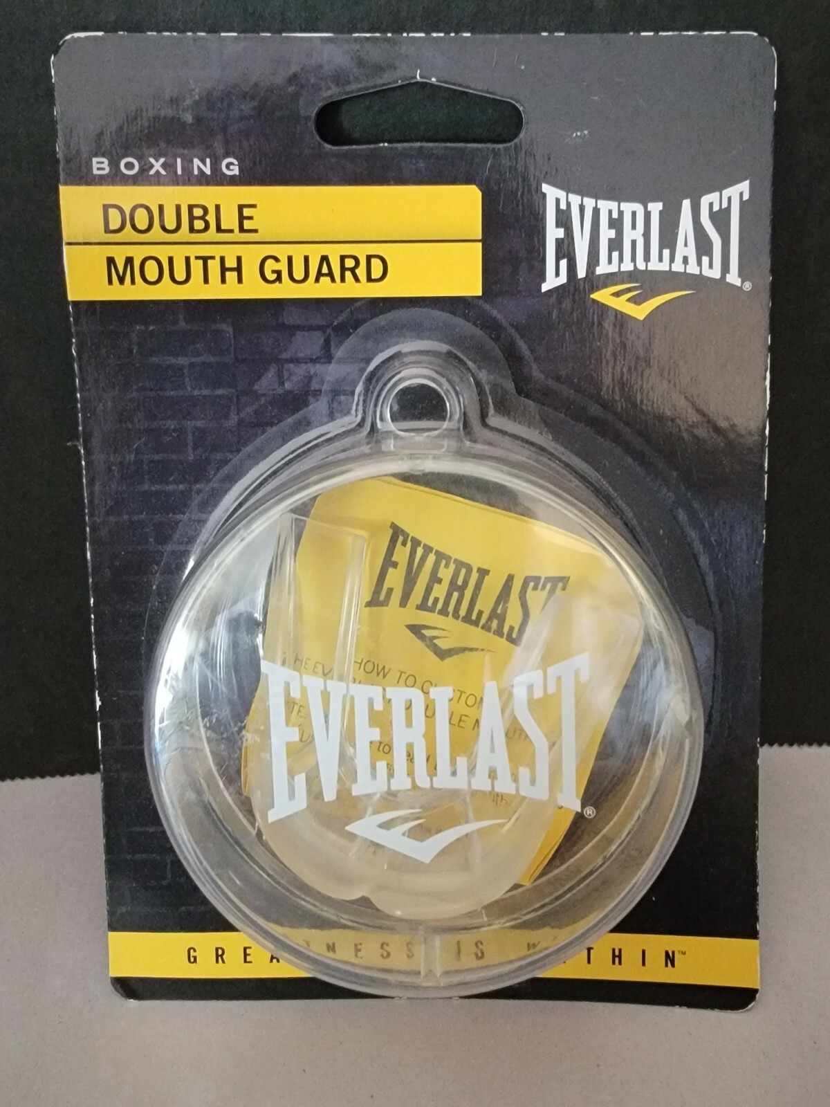 Everlast Boxing Double Mouth Guard with Case New in Package 4410ET eBay