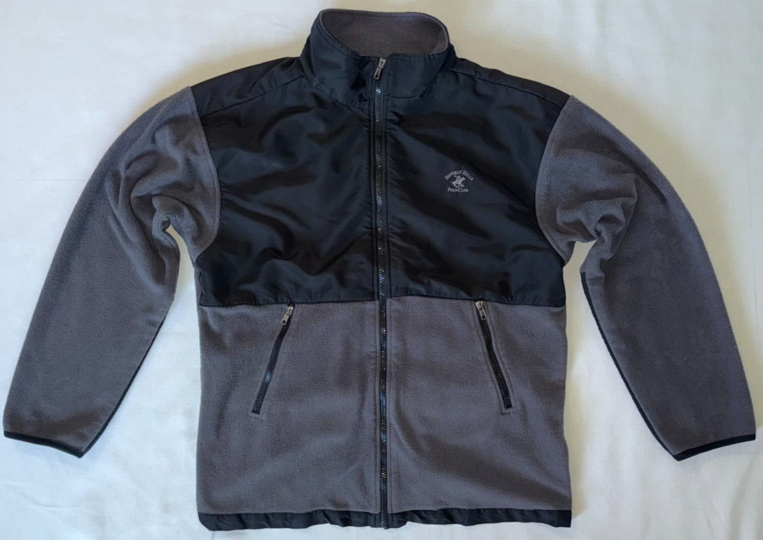 Vintage Beverly Hills fleece jacket 90s retro style cozy pullover