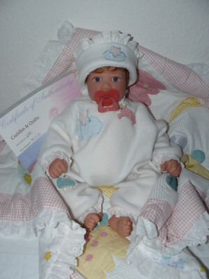 Lee Middleton Cuddles and Quilts Puppe Künstlerpuppen Puppen