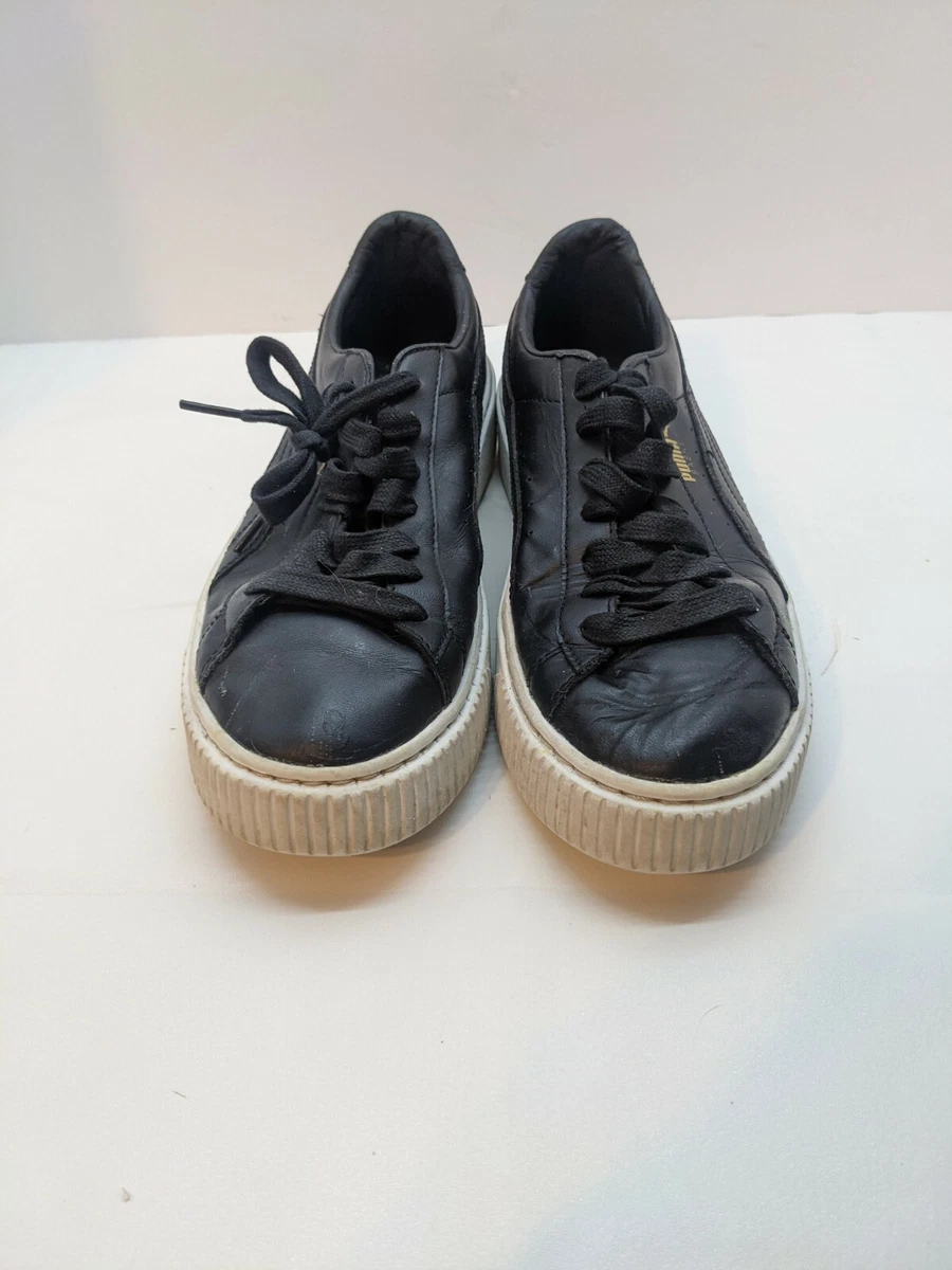 Puma women's clearance basket platform core