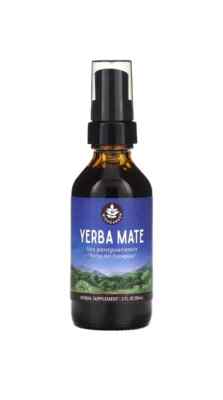 WishGarden Herbs Yerba Mate, 2 fl oz (59 ml) Brand New Sealed