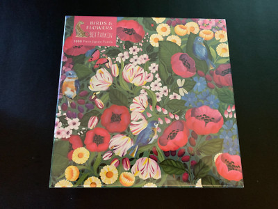 Bex Parkin - Birds & Flowers Jigsaw Puzzle 1000 Piece by Flame Tree NEW SEALED