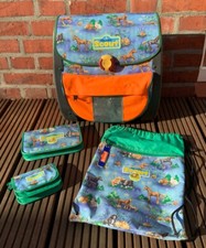 Schulranzen Harmony , Sporttasche und Portemonnaie von Scout ,gebraucht