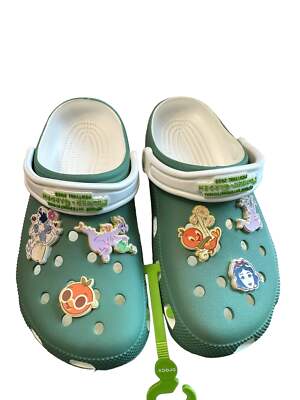 Disney Epcot Flower & Garden 2023 Crocs UK M6/W7 Figur Orange Vogel