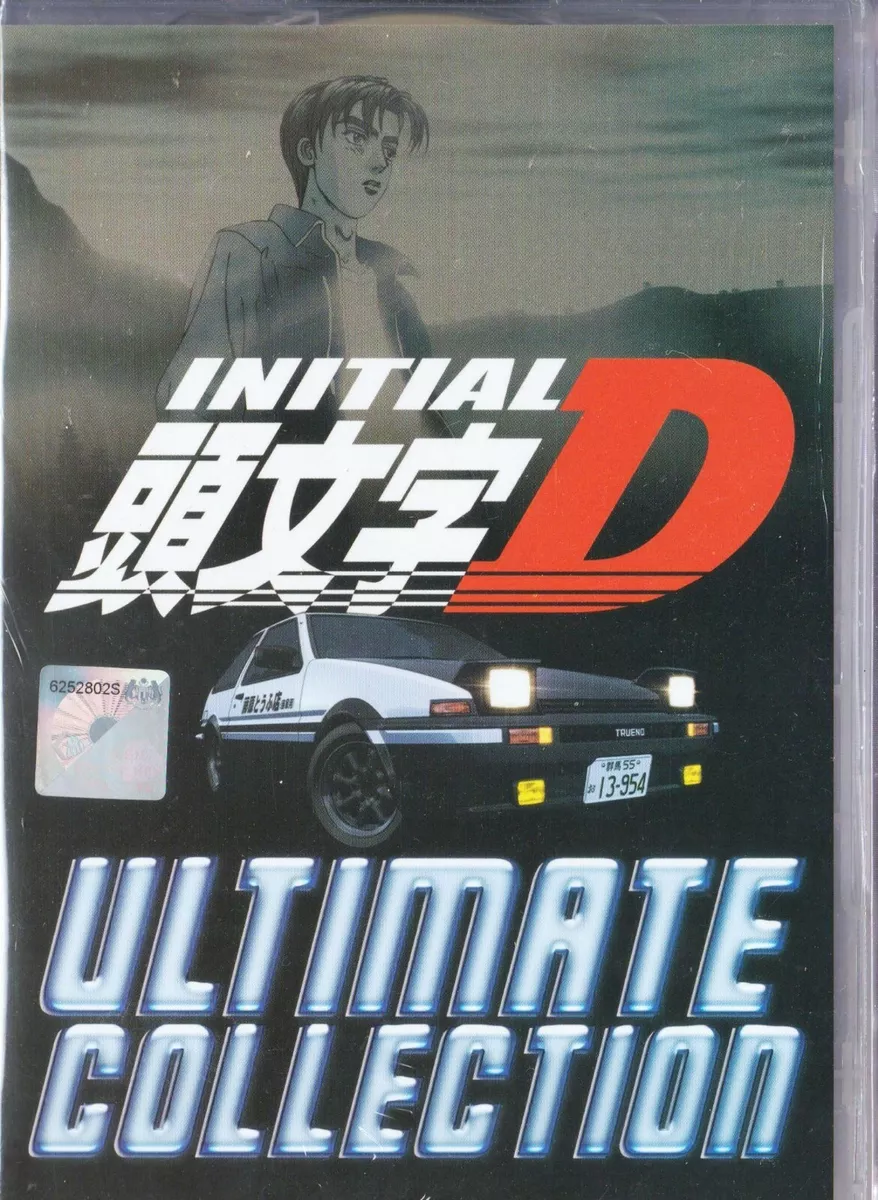 INITIAL D Stage 1-6 + 3 Movies Complete Series DVD English Subtitled Region  Free