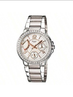 Ladies Casio sheen watch | Stainless steel