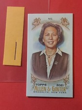 2021 Topps Allen and Ginter Mini A and G Back #226 Kim Ng, cd1