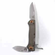 Benchmade Pocket Knife Weekender Olive Drab Handle Slip Joint Multi-Blade 317-1