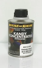 House of Kolor KK12-C02 PAGAN GOLD Kandy Koncentrate Paint Intensifier 1/2 Pint