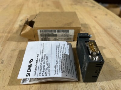 SIEMENS 6ES7 972-0BA12-0XA0 E-STAND PROFIBUS CONNECTOR