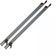 2 x Quest Falcon 390 Storm Pole Grip Locking Extendable Awning Tent Caravan