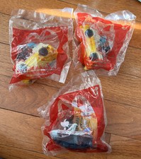 NEW Lot McDonald's Happy Meal Mickey Minnie Runaway Railway 2 Space 3 Dinosaur