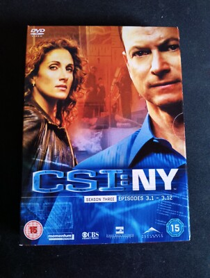 C.S.I: Crime Scene Investigation - New York - Season 3 Part 1 [DVD] Sehr Gut