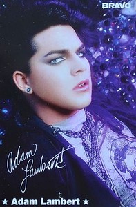 Adam Lambert Autogrammkarte Signed Autograph Autogramm Sammlung Clippings Ebay