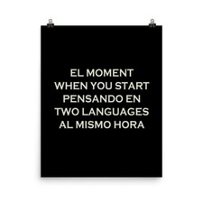Bilingual Spanish Poster