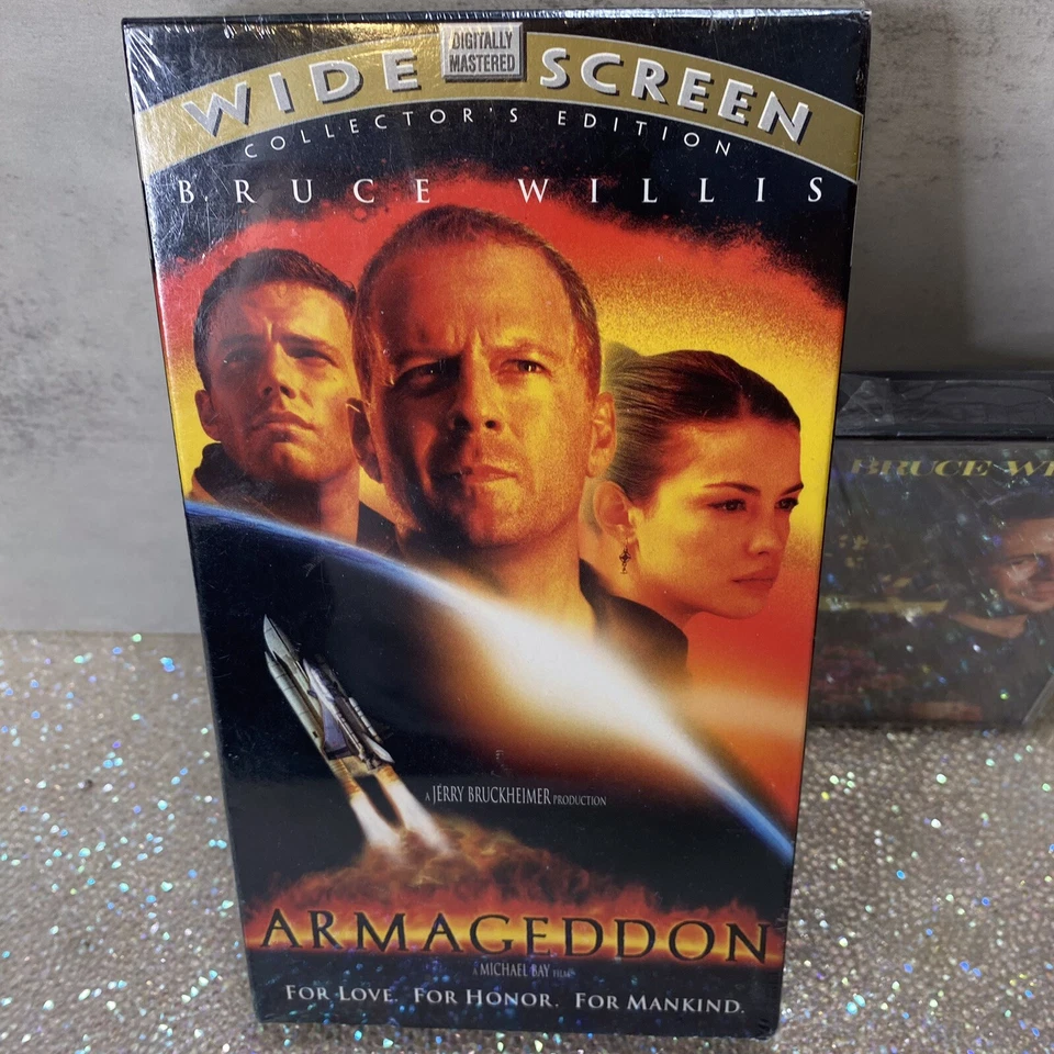 VTG 1996’ ArmageddonVHS & 1987’The Return Of Bruno,Cassette Brand New Watermarks - Image 3 of 4