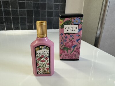 GUCCI FLORA Gorgeous Gardenia Parfum Miniatur 5ml Eau de Parfum mit Box neu