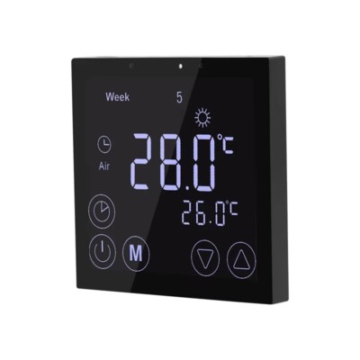Small 4 Inch Wall Switch Touch Controller with App Remote Control for Smart Home