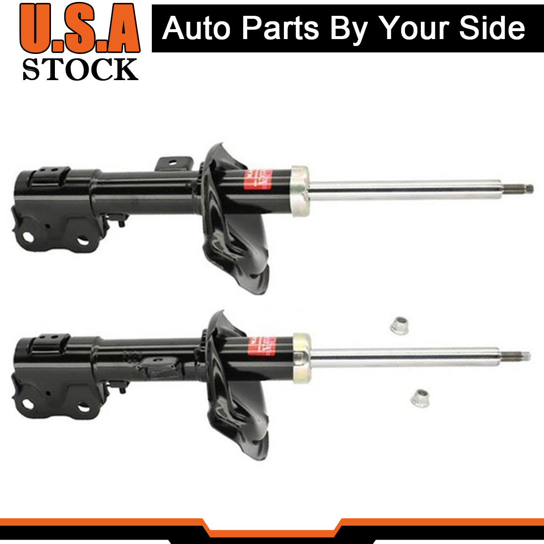 2 KYB Left+Right Front Struts Shocks Absorbers Damper Inserts Set for Mitsubishi