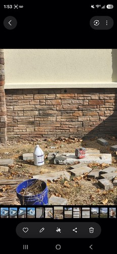 Concrete Wall Stamps EASTERN LEDGE STONE