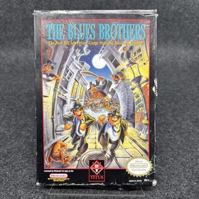 The Blues Brothers (NES, RARO) - CIB Autentico OTTIME CONDIZIONI